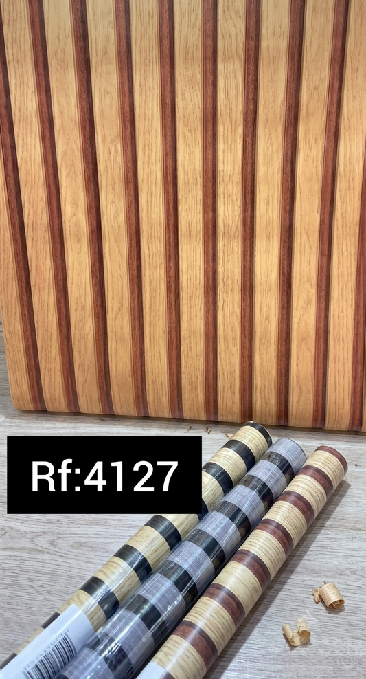 vinilo wpc maderado 5 MTS X 45 CM